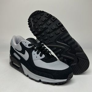 Custom Nike By You Air Max 90 Black/Grey DZ3649-900 NWOB